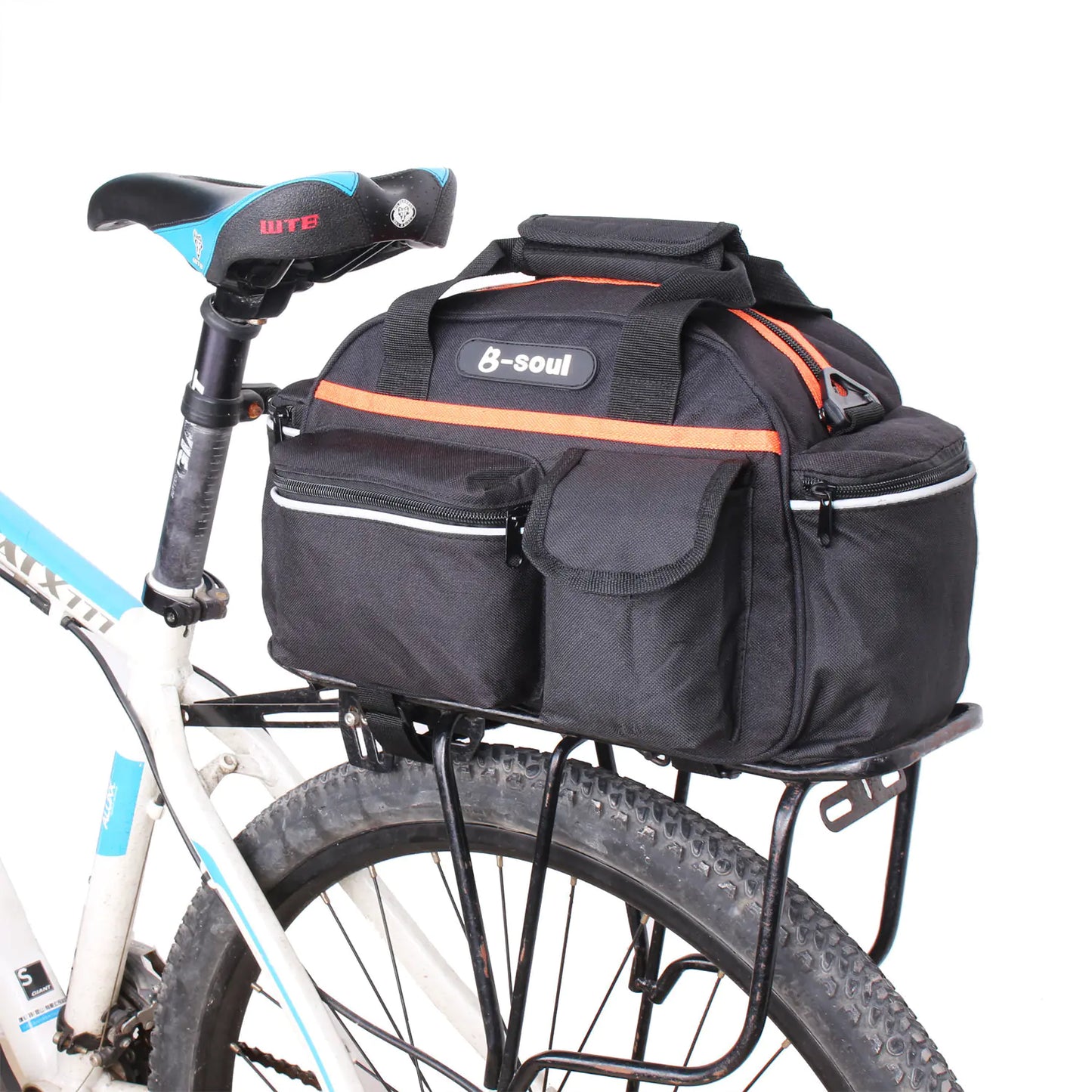 Mountain Bike Cargo Rack Bag and Rear Seat Bag