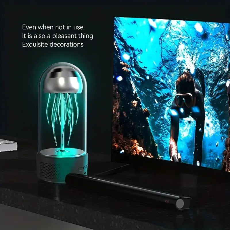 Colorful Octopus Light Mini Portable Bluetooth Speaker